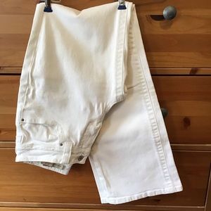 Christopher Blue White Bootcut Jeans